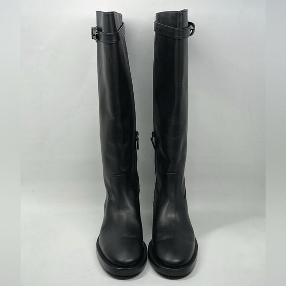 Stuart Weitzman Maverick Knee High Leather Boots size 8.5 - Picture 3 of 16